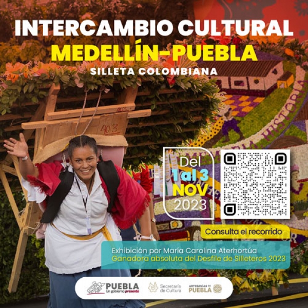 Intercambio entre Medellín y Puebla