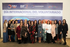 Dinorah López de Gali reconoce labor de los Voluntariados Estatales