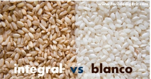 El consumo de arroz blanco, riesgo para la salud; recomendable el  integral.