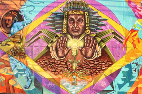 Inaugura Cultura mural identitario de la región de Ajalpan