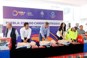 Con Tony Gali Puebla se convierte en la primera entidad Cardioprotegida