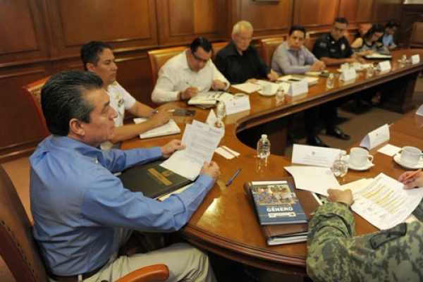 Gobernador de Chiapas, Rutilio Escandón encabeza temas de seguridad