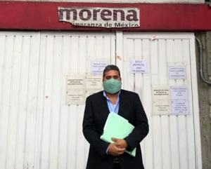 Quechol pide que no permitan el registro de Karina Pérez