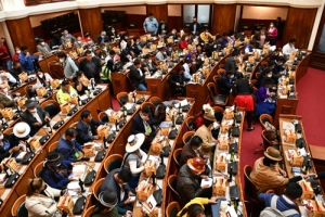 En la Cámara de Diputados la mayoría de legisladores morenistas aprobó al vapor dos reformas a leyes, a favor de la 4T .
