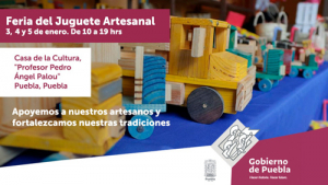 Secretaría de Cultura alista Feria del Juguete Artesanal