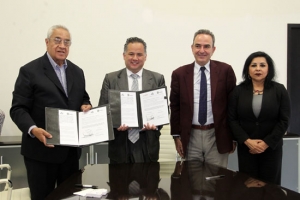 Gobierno de Puebla y Unidad de Inteligencia Financiera de hacienda signan convenio