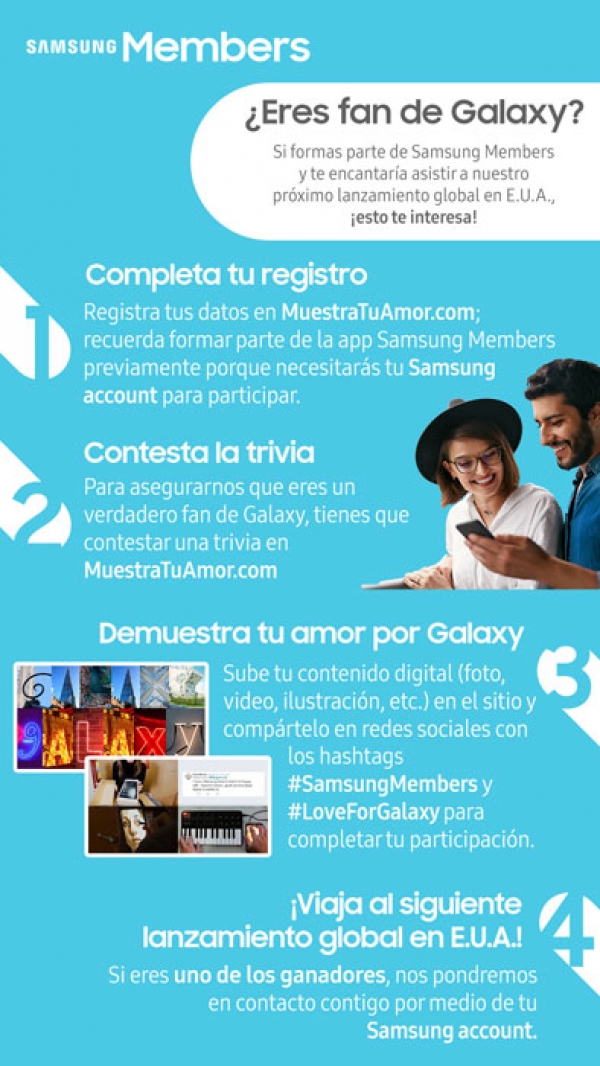 Samsung México invita a sus fans al Galaxy Unpacked 2019
