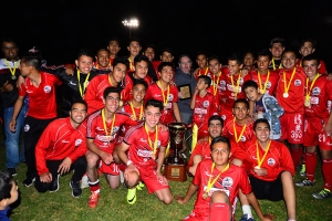 Lobos BUAP es bicampeón de los centros de formación de la liga estudiantil