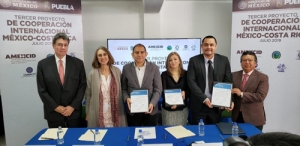 Puebla mantiene colaboración internacional con Costa Rica para investigación espacial: SGG