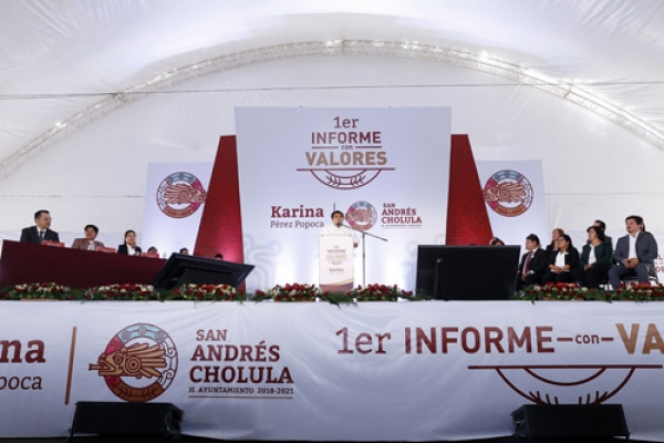 Desde el Gobierno del Estado vamos a fortalecer a San Andrés Cholula: Barbosa Huerta