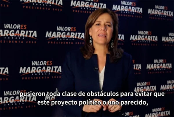 Renuncio a mi Candidatura | Margarita Zavala