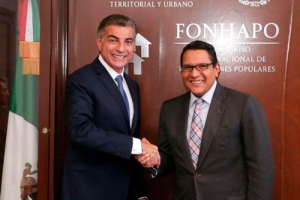 Tony Gali y Ángel Islava fortalecen acciones de vivienda en Puebla