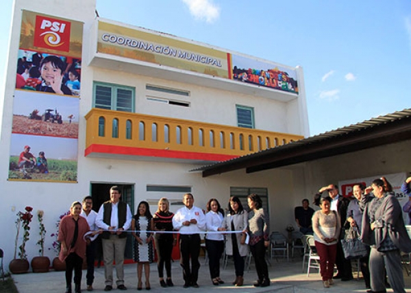 PSI inaugura oficinas de la nueva coordinación municipal de San Andrés Cholula