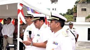 El titular de la Secretaría de Marina, en ceremonia a Bolívar habló del problema social: la corrupción en México.