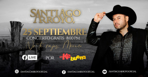 Santiago Arroyo presenta su recién sencillo “No Puedo No Llorarte” en un show