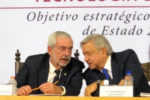 Rector de la UNAM entregó al presidente electo plan estratégico