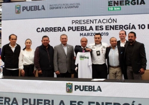 Presentan la Carrera Puebla es energía 10k
