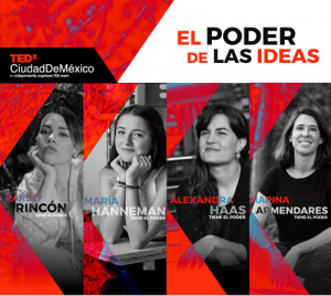 TEDxCiudadDeMéxico 1° edición, llega a su fin con un cartel totalmente femenino