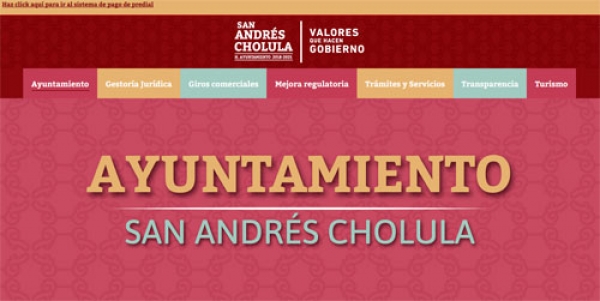 San Andrés Cholula contará con portal de simplificación de trámites y servicios