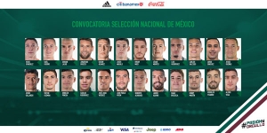 Primera concentración de la Selección mexicana