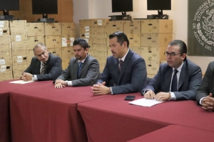 Entrega de equipamiento tecnológico al HTSJ de Puebla
