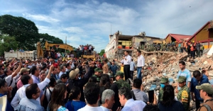 Gobierno de EPN  da apoyo a damnificados en Oaxaca por sismo