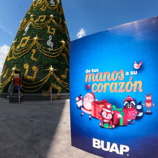 BUAP invita a la población a compartir un regalo con comunidades del estado