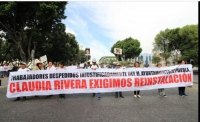 Trabajadores despedidos piden diálogo con CRV