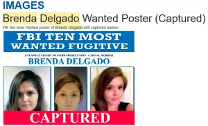 Brenda Delgado, fugitiva de los diez más buscados extraditada de México
