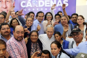 Cárdenas es la mejor opción para reencausar el desarrollo de Puebla: Genoveva Huerta.