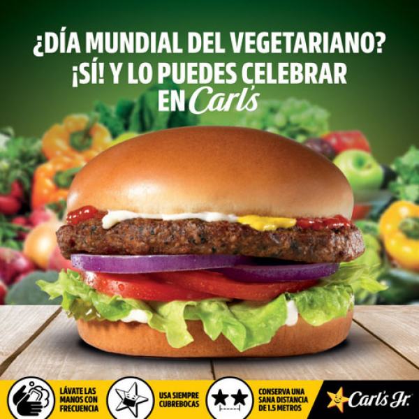 Este jueves 1 de octubre se celebra en todo el mundo el Día Internacional del Vegetariano