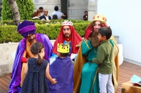 Los Reyes Magos visitaron el Complejo Cultural Universitario de la BUAP