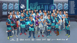 Fotografía oficial Club Puebla Guard1anes 2020