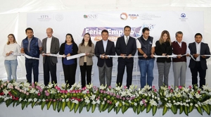 Leo Paisano, inaugura feria del empleo San Andrés Cholula 2018