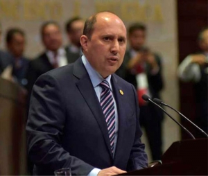 El gobernador Guillermo Pacheco Pulido nombra a Fernando Manzanilla Prieto Secretario General de Gobierno