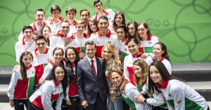 Abanderamiento delegación Juegos Centroamericanos Barranquilla 2018
