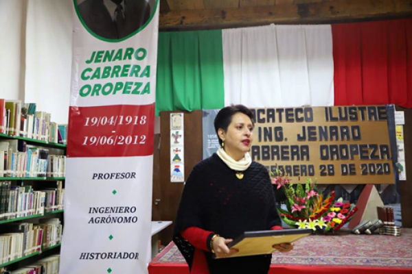 Homenaje a la vida y obra de Jenaro Cabrera Oropeza, historiador y cronista de Zacatlán