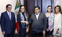 Suscribe gobierno alianza con Waze para  mejorar la movilidad en Puebla