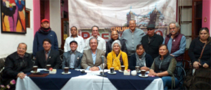Grupo Puebla 500 con Leopoldo de Lara Valera