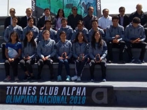 Reconoce Club Alpha a medallistas en la Olimpiada Nacional 2018