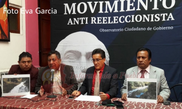Piden sanciones a Agua de Puebla