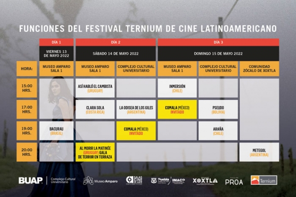 Festival Ternium de Cine Latinoamericano a Puebla