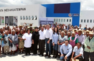 Ahuatempan cuenta con nuevo centro de salud