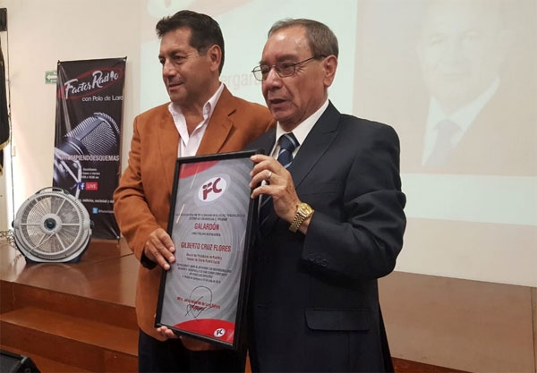 Reconocimiento al Director del Diario de Puebla Digital