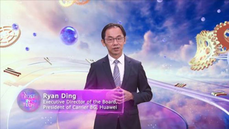 Ryan Ding, Director Ejecutivo del Consejo y Presidente de Carrier BG, Huawei.