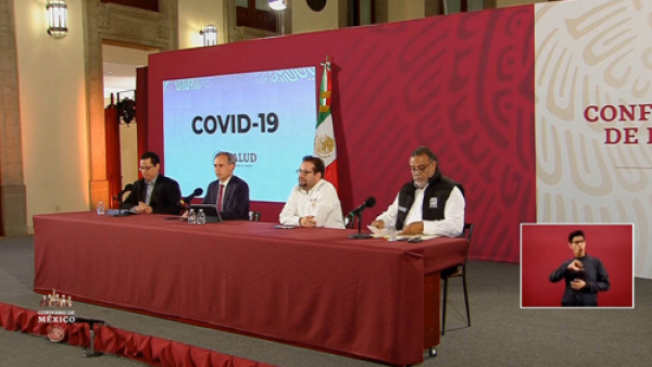 Autoridades de Salud confirman 1378 casos de covid-19 en México