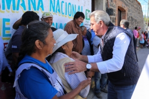 Mantienen prevención en comunidades cercanas al Popocatépetl