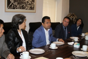Alejandro Barroso y Rafael Bueno con Columnistas