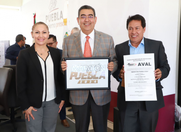 Presenta INPODE “Maratón Puebla 2024”