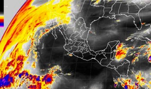 Tormentas muy fuertes en Puebla, Oaxaca, Campeche, Quintana Roo